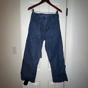 J. Crew Slim Wide Leg Size 27 Denim Pant